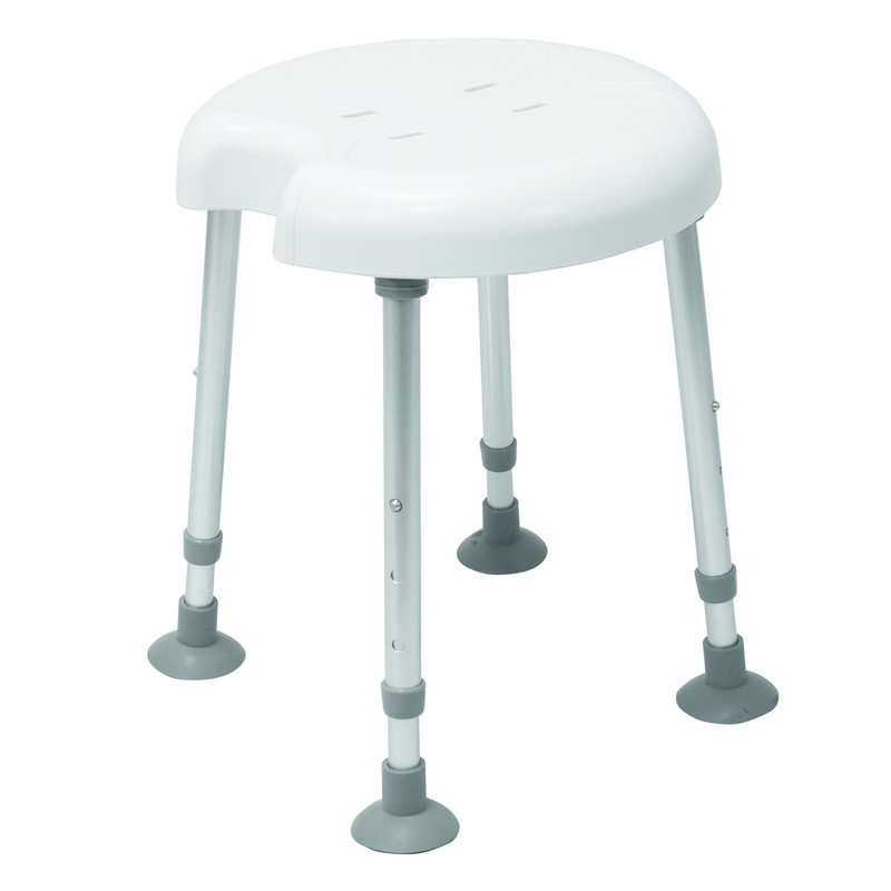 Duschhocker Delphi plus, mit Hygieneaussparung Duschhocker Delphi plus, mit Hygieneaussparung