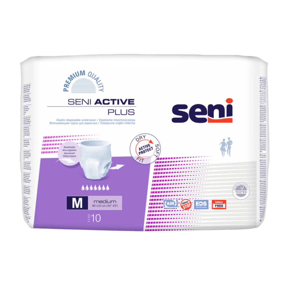 Seni Active Plus Inkontinenz-Slips für Damen und Herren Seni Active Plus Inkontinenz-Slips für Damen und Herren