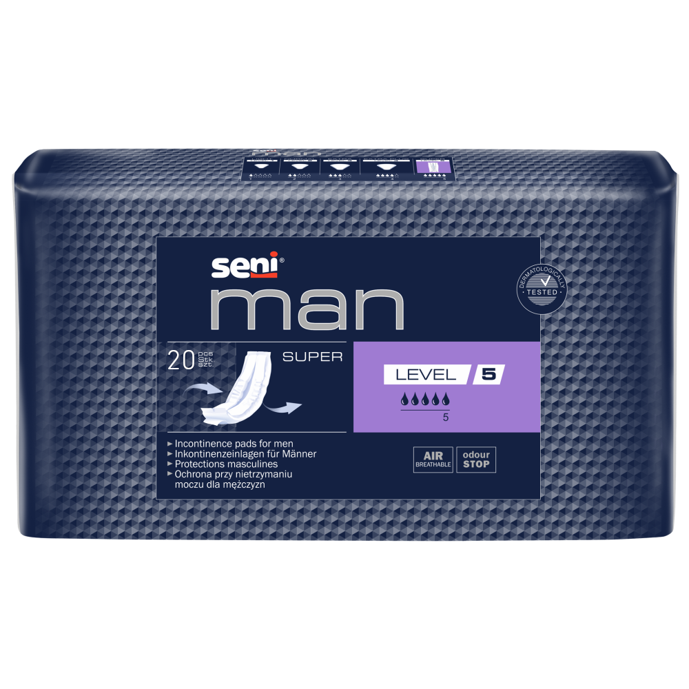 Seni Man Super, Inkontinenzeinlagen für Männer