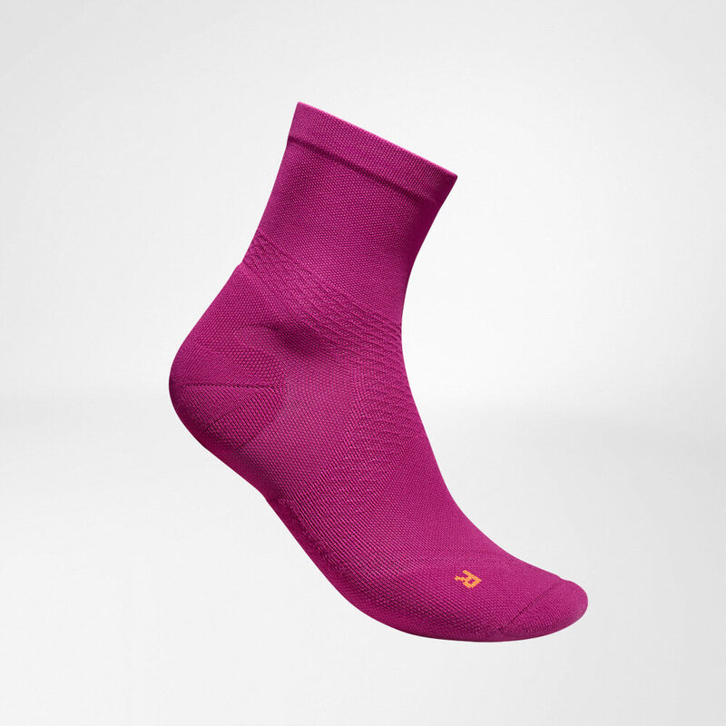 Bauerfeind Sports Damen Sportsocken Run Ultralight Performance Mid Cut Socks Bauerfeind Sports Damen Sportsocken Run Ultralight Performance Mid Cut Socks