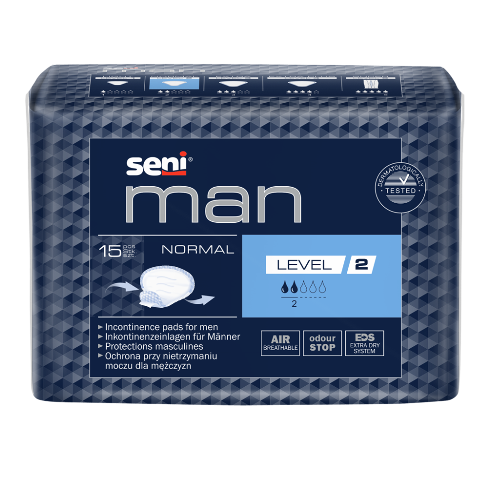 Seni Man Normal, Inkontinenzeinlagen für Männer
