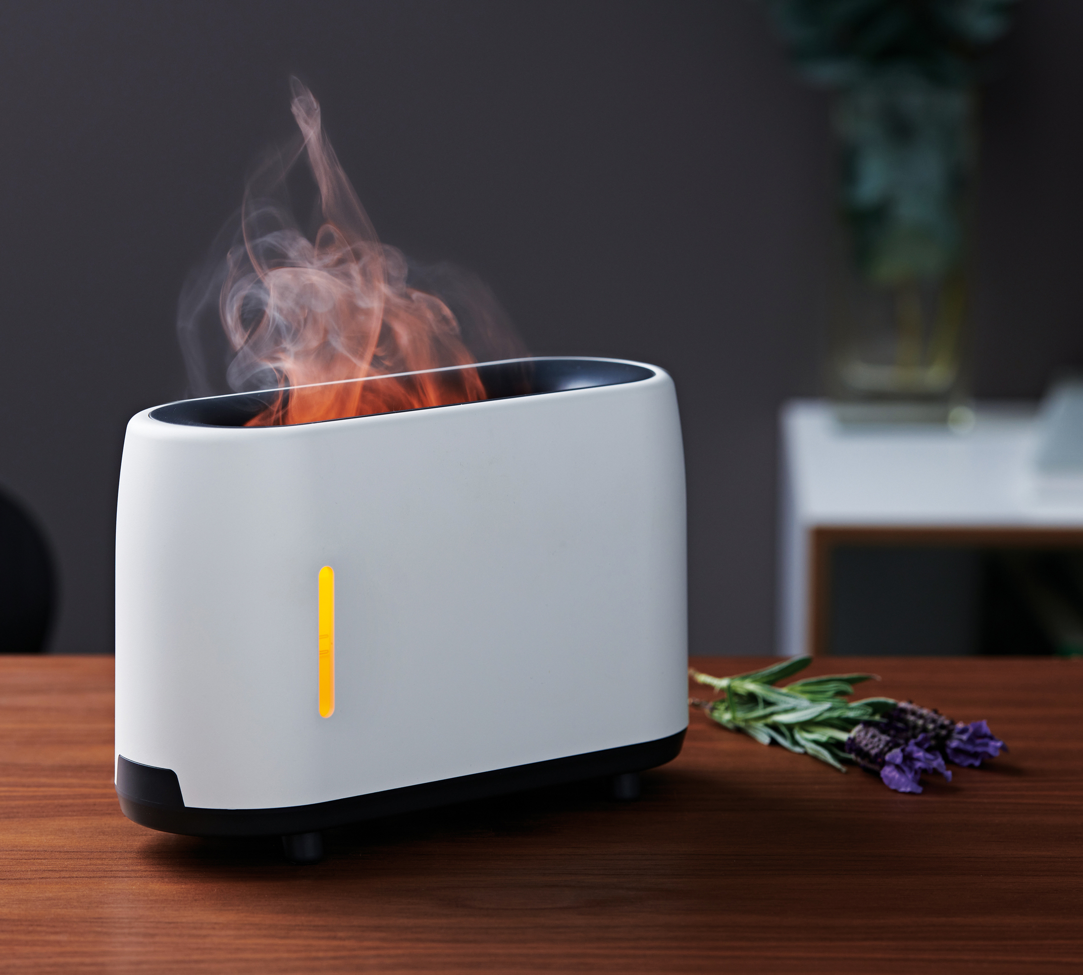 Luftbefeuchter Aroma-Diffusor AL-240 FL mit Flammenoptik Luftbefeuchter Aroma-Diffusor AL-240 FL mit Flammenoptik